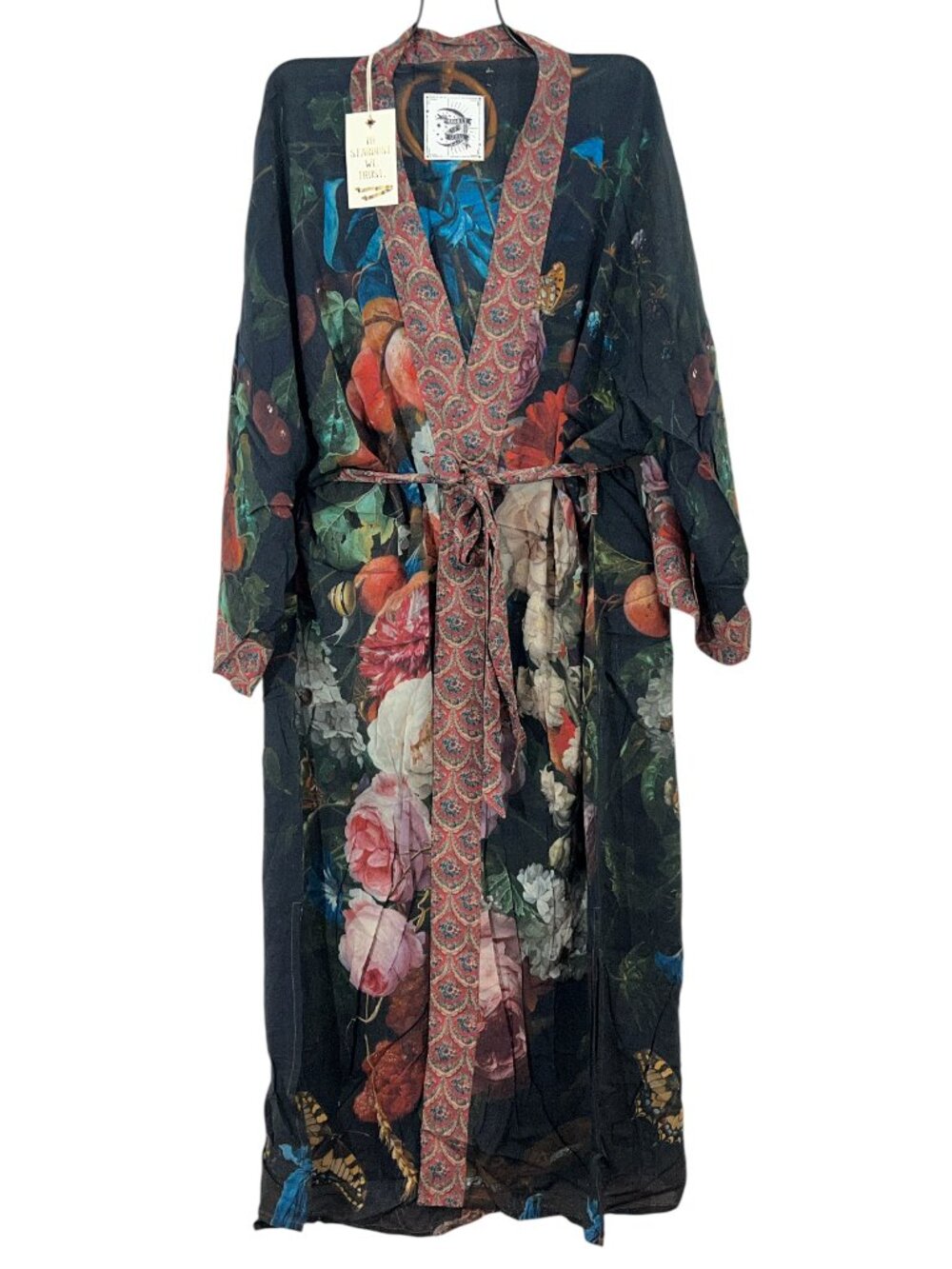 Market of Stars Opera Duster Flight of Fancy O/S New $148